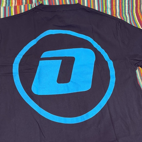 Blue green pink available Observance Graffiti T-double sided Size XL - NWT - Picture 10 of 12